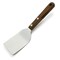 Norpro 7.5" Long Mini Stainless Steel Turner Spatula with Wood Handle - Great for Brownies, Cookies and Other Baked Goods